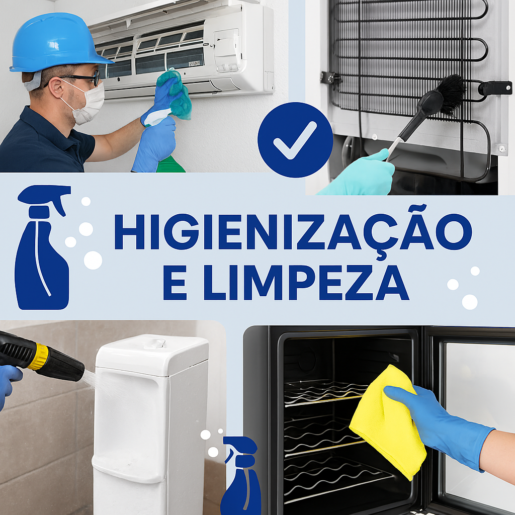 Higienização e Limpeza